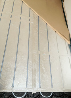 under floor heating